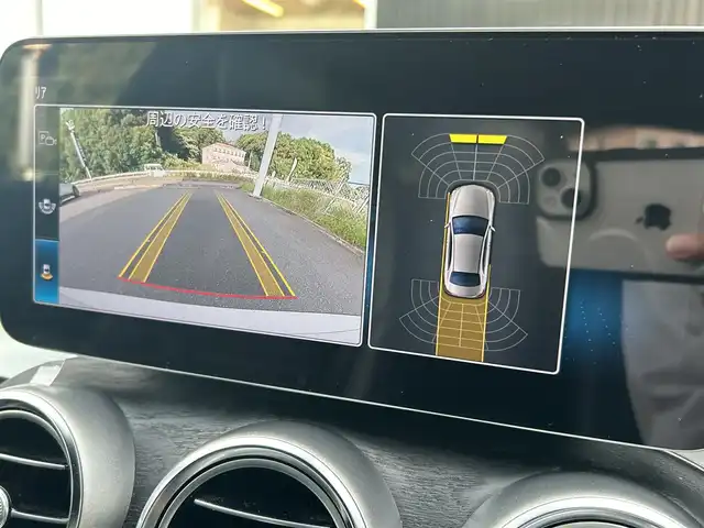 メルセデス・ベンツ Ｃ３５０ eアバンギャルド AMGライン 福岡県 2020(令2)年 4.5万km ダイヤモンドホワイト 黒革シート/サンルーフ/スペアキー/充電ケーブル/シートヒーター/ドライブレコーダー/Ａｐｐｌｅｃａｒｐｌａｙ/ａｎｄｒｏｉｄａｕｔｏ/ドアバイザー/レーダー/エアサスペンション/取扱説明書/ＬＥＤヘッドライト