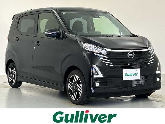 日産 デイズ ハイウェイスターX 愛知県 2024(令6)年 0.2万km ブラック 純正ナビ/・フルセグTV/・Bluetooth/・HDMI/・SD音楽録音/・AM/FM/アラウンドビューモニター/ドライブレコーダー/インテリジェントエマージェンシーブレーキ/車線逸脱警報/車線逸脱防止支援/先行車発進お知らせ機能/踏み間違い衝突防止アシスト/前方衝突予測警報/ふらつき警告/オートマチックハイビーム/LEDヘッドライト/フォグランプ/スマートキー