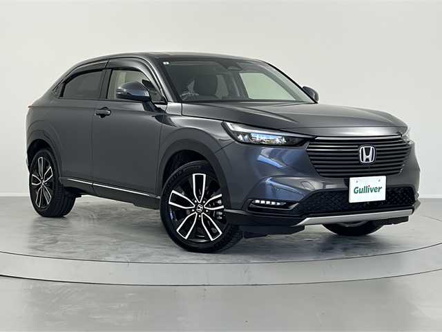 ホンダ ヴェゼル ハイブリッド e:HEV Z 福島県 2021(令3)年 1.9万km メテオロイドグレーメタリック /禁煙車　//純正９型ナビ　//ＥＴＣ　//フルセグ　//バックカメラ　//前後ドラレコ　//衝突軽減装置　//レーダークルーズコントロール　//電動リアゲート　//ＢＳＭ　//前席シートヒーター　//ステリングヒーター　//ハーフレサーシート