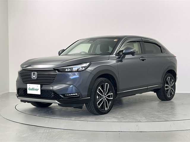 ホンダ ヴェゼル ハイブリッド e:HEV Z 福島県 2021(令3)年 1.9万km メテオロイドグレーメタリック /禁煙車　//純正９型ナビ　//ＥＴＣ　//フルセグ　//バックカメラ　//前後ドラレコ　//衝突軽減装置　//レーダークルーズコントロール　//電動リアゲート　//ＢＳＭ　//前席シートヒーター　//ステリングヒーター　//ハーフレサーシート