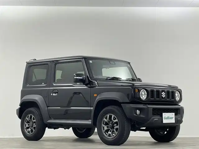 スズキ ジムニー シエラ JC 埼玉県 2019(平31)年 2.2万km ブルーイッシュブラックパール3 純正8型ナビ　CD　DVD　BT　TV　温シート　バックカメラ　ETC 衝突被害軽減　レーンキープアシスト　クルーズコントロール　LEDヘッドライト　ダウンヒルアシストコントロール　