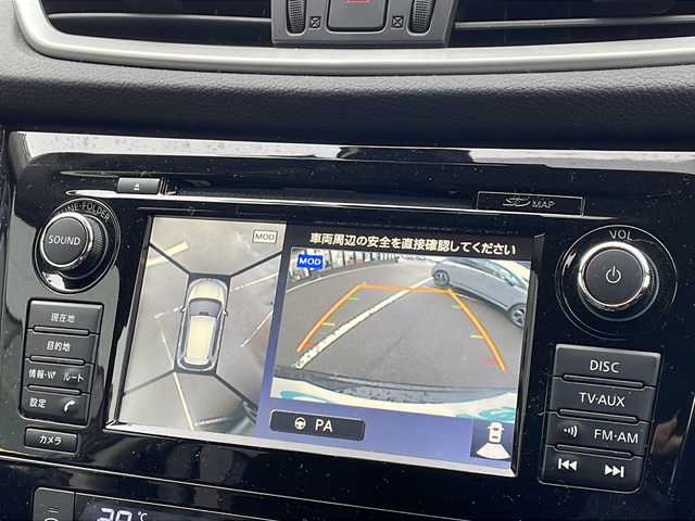 日産 エクストレイル ハイブリッド 20X エマージェンシーブレーキ 新潟県 2015(平27)年 8.6万km ダイヤモンドブラック 4WD/純正ナビ（BT/DTV/FM/AM/フルセグ）/前後ドライブレコーダー/前席シートヒーター/ステアリングスイッチ/夏冬タイヤ/ビルトインETC/電動格納ミラー/ウィンカーミラー