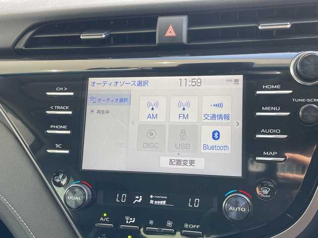 トヨタ カムリ WS 愛知県 2019(令1)年 2.9万km スティールブロンドM トヨタセーフティセンス/純正8型ナビ/レーダークルーズコントロール/バックカメラ/パワーシート/コーナーセンサー/純正アルミホイール/ETC2.0/ブラインドスポットモニター/LEDヘッドライト/パドルシフト/オートマチックハイビーム/ドライブレコーダー/CD DVD/Bluetooth/ステアリングスイッチ/スマートキー/プッシュスタート