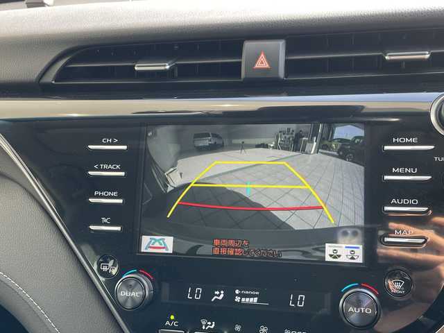 トヨタ カムリ WS 愛知県 2019(令1)年 2.9万km スティールブロンドM トヨタセーフティセンス/純正8型ナビ/レーダークルーズコントロール/バックカメラ/パワーシート/コーナーセンサー/純正アルミホイール/ETC2.0/ブラインドスポットモニター/LEDヘッドライト/パドルシフト/オートマチックハイビーム/ドライブレコーダー/CD DVD/Bluetooth/ステアリングスイッチ/スマートキー/プッシュスタート