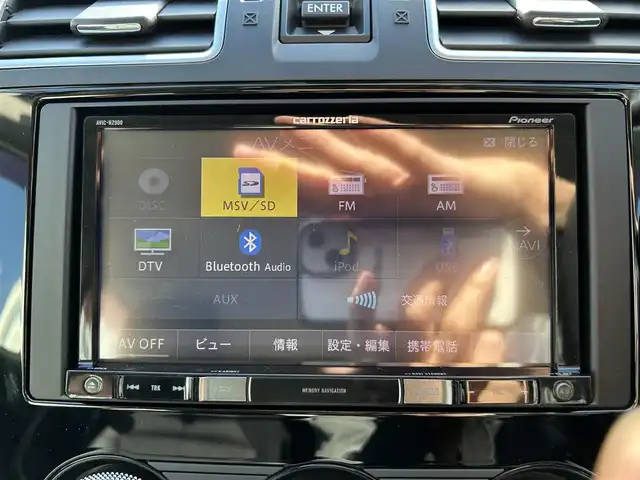 スバル インプレッサ スポーツ 1．6i－S 福岡県 2015(平27)年 5.4万km クリスタルホワイトP 社外ナビ(フルセグTV・DVD・FM・AM・BT)/純正アルミホイール/ETC/プッシュスタート/スマートキー/LEDヘッドライト/社外フロアマット