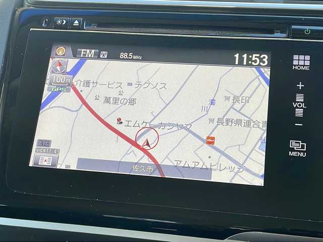 ホンダ フィット ハイブリット Lパッケージ 長野県 2013(平25)年 9.8万km ビビットスカイブルーP 純正ナビ/バックカメラ/ハーフレザーシート/ETC/社外15インチアルミ/ホイール付き冬タイヤ積込/クルーズコントロール/社外マフラー/マフラー積込/取説/スぺアキ―