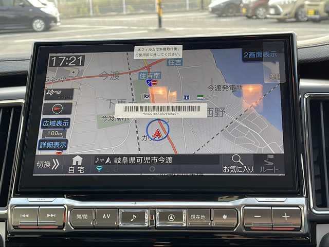 三菱 デリカＤ：５ シャモニー 岐阜県 2025(令7)年 0.1万km未満 ブラックダイヤモンド 純正ナビ　/レーダークルーズコントロール　/バックカメラ　/衝突軽減システム　/盗難防止装置　/横滑り防止装置　/レーンキープアシスト/アイドリングストップ/４ＷＤ　/電動リアゲート　/１００Ｖ電源　/ステアリングヒーター　/シートヒーター/ハーフレザーシート　/オートハイビーム/オートライト/LEDヘッドライト/プッシュスタート/スマートキー/スペアキー/純正18インチアルミホイール
