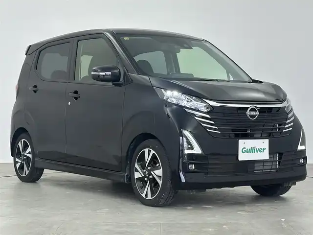 日産 デイズ HWS G ターボ プロパイロットED 愛知県 2023(令5)年 1.3万km ブラック 純正9インチナビ　/（フルセグ/BT） /レーダークルーズコントロール　/全方位モニター　/衝突軽減システム　/レーンキープアシスト　/コーナーセンサー　/デジタルインナーミラー　/前席シートヒーター　/ハンドルヒーター　/ドライブレコーダー　/ETC　/純正AW