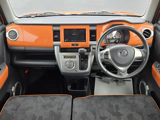 マツダ フレア クロスオーバー XS 鹿児島県 2018(平30)年 7万km パッションオレンジ ホワイト2トーン ＥＴＣ　/シートヒーター　/Ｂｌｕｅｔｏｏｔｈオーディオ　/ＫＥＮＥＯＯＤ製ＳＤナビ　/デュアルカメラブレーキサポート　/レーダーブレーキサポート　/マルチリフレクターフォグランプ　/ＬＥＤヘッドライト/フルセグテレビ/プッシュスタート/スマートキー/横滑り防止装置/純正アルミホイール(16インチ)