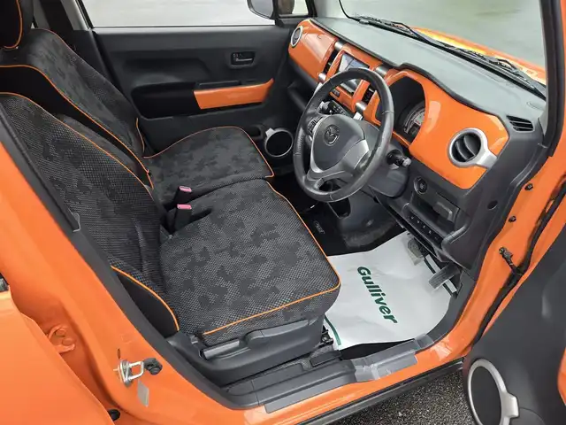 マツダ フレア クロスオーバー XS 鹿児島県 2018(平30)年 7万km パッションオレンジ ホワイト2トーン ＥＴＣ　/シートヒーター　/Ｂｌｕｅｔｏｏｔｈオーディオ　/ＫＥＮＥＯＯＤ製ＳＤナビ　/デュアルカメラブレーキサポート　/レーダーブレーキサポート　/マルチリフレクターフォグランプ　/ＬＥＤヘッドライト/フルセグテレビ/プッシュスタート/スマートキー/横滑り防止装置/純正アルミホイール(16インチ)