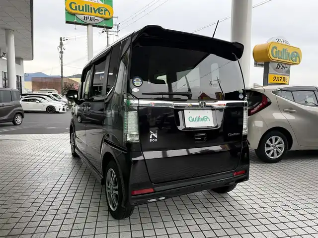 ホンダ Ｎ ＢＯＸ カスタム G SSパッケージ 京都府 2014(平26)年 8.4万km プレミアムゴールドパープルパール アルパインメモリーナビ、地デジ/前後ドライブレコーダー/両側パワースラドドア/ディスチャージ/バックカメラ/保証書/取扱説明書