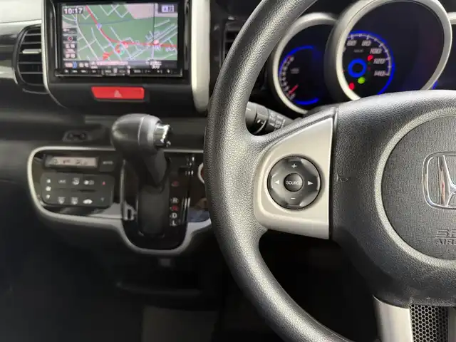 ホンダ Ｎ ＢＯＸ カスタム G SSパッケージ 京都府 2014(平26)年 8.4万km プレミアムゴールドパープルパール アルパインメモリーナビ、地デジ/前後ドライブレコーダー/両側パワースラドドア/ディスチャージ/バックカメラ/保証書/取扱説明書