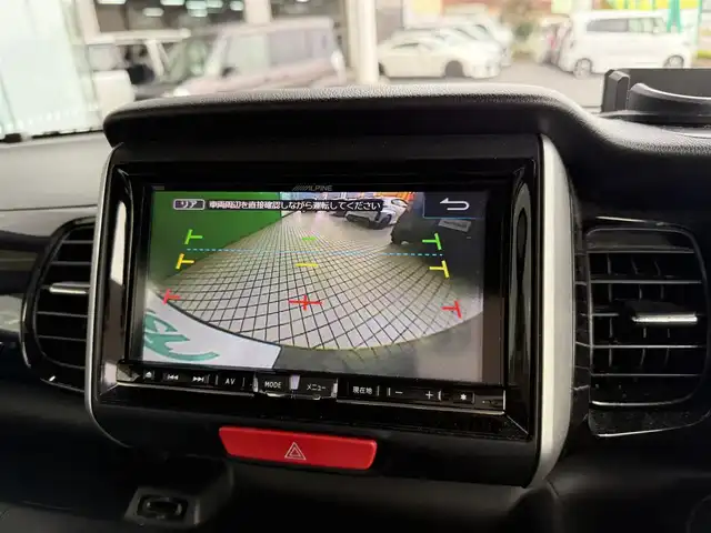 ホンダ Ｎ ＢＯＸ カスタム G SSパッケージ 京都府 2014(平26)年 8.4万km プレミアムゴールドパープルパール アルパインメモリーナビ、地デジ/前後ドライブレコーダー/両側パワースラドドア/ディスチャージ/バックカメラ/保証書/取扱説明書