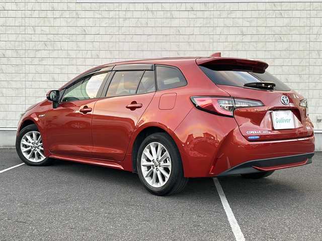 トヨタ カローラツーリング ハイブリッド S 栃木県 2020(令2)年 5.4万km スカーレットメタリック 純正ナビ/Ｂｌｕｅｔｏｏｔｈ/前後ドライブレコーダー/バックカメラ/クルーズコントロール/レーンキープアシスト/電格ミラー/ＥＴＣ/純正ナビ/純正フロアマット/シートヒーター/ステアリングヒーター/電格ミラー/USB入力端子/ABS/横滑り防止機能/コーナーセンサー/盗難防止装置/LEDヘッドライト/純正アルミホイール