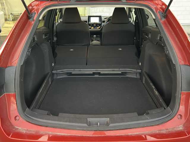 トヨタ カローラツーリング ハイブリッド S 栃木県 2020(令2)年 5.4万km スカーレットメタリック 純正ナビ/Ｂｌｕｅｔｏｏｔｈ/前後ドライブレコーダー/バックカメラ/クルーズコントロール/レーンキープアシスト/電格ミラー/ＥＴＣ/純正ナビ/純正フロアマット/シートヒーター/ステアリングヒーター/電格ミラー/USB入力端子/ABS/横滑り防止機能/コーナーセンサー/盗難防止装置/LEDヘッドライト/純正アルミホイール