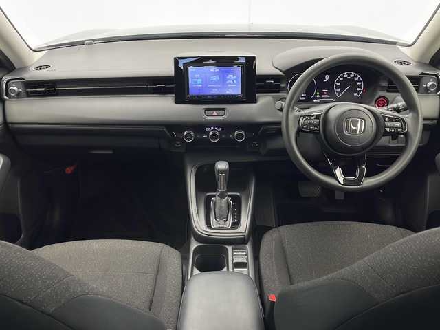 ホンダ ヴェゼル ハイブリッド e:HEV X 千葉県 2022(令4)年 2.6万km クリスタルブラックパール 社外ナビ（ＣＤ／ＢＴ／ＦＭ／ＡＭ／ＴＶ）/オートホールド/エマージェンシーブレーキ/レーンキープアシスト/クリアランスソナー/レーダークルーズコントロール/ステアリングスイッチ/パドルシフト/プッシュスタート/バックカメラ