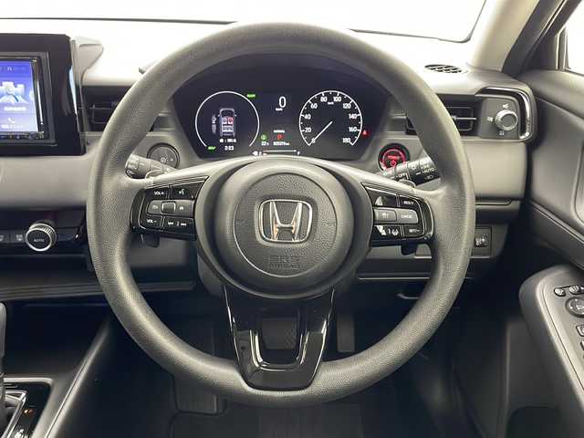 ホンダ ヴェゼル ハイブリッド e:HEV X 千葉県 2022(令4)年 2.6万km クリスタルブラックパール 社外ナビ（ＣＤ／ＢＴ／ＦＭ／ＡＭ／ＴＶ）/オートホールド/エマージェンシーブレーキ/レーンキープアシスト/クリアランスソナー/レーダークルーズコントロール/ステアリングスイッチ/パドルシフト/プッシュスタート/バックカメラ