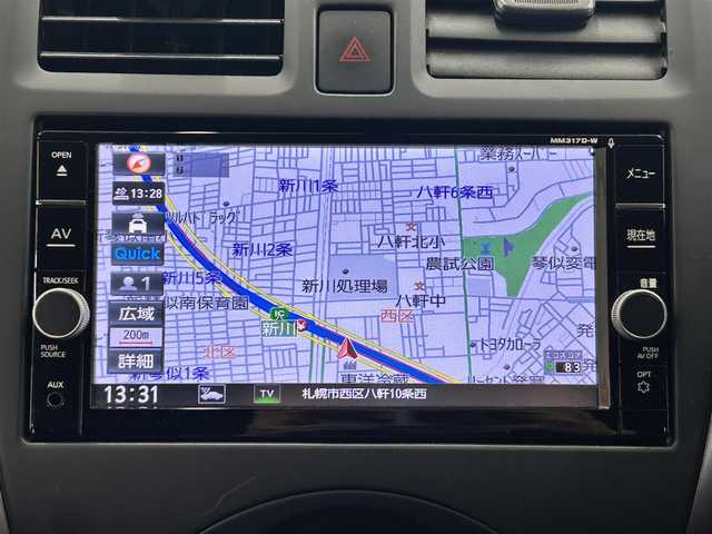 日産 マーチ 12X FOUR Vセレクション 道東・釧路十勝 2018(平30)年 3.5万km ピンク ・ワンオーナー/・純正ディーラーSDナビ/ (CD/DVD/AM/FM/BT/フルセグ）/・純正エンジンスターター/・パートタイム4WD/・横滑り防止/・バックカメラ/・2024年製BS冬タイヤ装着/・純正フロアマット/・純正ドアバイザー/・スマートキー/・スペアキー/・電格ミラー/・取扱説明書/・ナビ説明書/・保証書/・純正AW夏タイヤセット積み込み