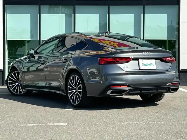 アウディ Ａ５ SB 45TFSIクワトロ Sライン 和歌山県 2021(令3)年 3.2万km ガンＭ 純正ナビ/全方位モニター/フルセグTV/衝突軽減ブレーキ/アダプティブクルーズコントロール/サイドアシスト（BSM)/純正前後ドライブレコーダー/純正ビルトインETC2.0/スペアキー/純正アルミホイール/純正フロアマット/パワーシート/パワーバックドア/LEDヘッドライト