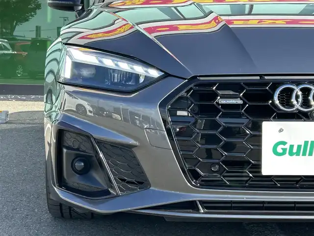 アウディ Ａ５ SB 45TFSIクワトロ Sライン 和歌山県 2021(令3)年 3.2万km ガンＭ 純正ナビ/全方位モニター/フルセグTV/衝突軽減ブレーキ/アダプティブクルーズコントロール/サイドアシスト（BSM)/純正前後ドライブレコーダー/純正ビルトインETC2.0/スペアキー/純正アルミホイール/純正フロアマット/パワーシート/パワーバックドア/LEDヘッドライト