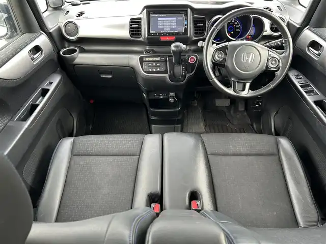 ホンダ Ｎ ＢＯＸ 2トーン モデューロXGターボPKG 岡山県 2016(平28)年 6.3万km プレミアムホワイトパールⅡ 両側パワースライドドア　/横滑り防止装置　/AAC　/ETC　/バックカメラ　/パワーウィンドウ　/パワーステアリング　/アイドリングストップ　/ベンチシート　/チップアップシート　/純正フロアマット　/社外16インチAW