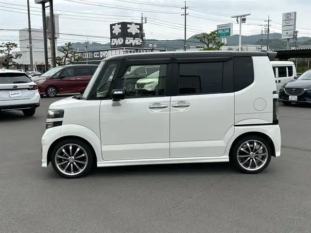 ホンダ Ｎ ＢＯＸ 2トーン モデューロXGターボPKG 岡山県 2016(平28)年 6.3万km プレミアムホワイトパールⅡ 両側パワースライドドア　/横滑り防止装置　/AAC　/ETC　/バックカメラ　/パワーウィンドウ　/パワーステアリング　/アイドリングストップ　/ベンチシート　/チップアップシート　/純正フロアマット　/社外16インチAW