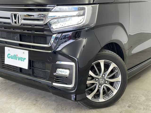 ホンダ Ｎ ＢＯＸ カスタム L 新潟県 2022(令4)年 1.5万km クリスタルブラックパール 衝突被害軽減システム/コーナーセンサー/レーンキープアシスト/コーナーセンサー/クルーズコントロール/ステアリングスイッチ/純正SDナビ/フルセグTV/バックカメラ/Bluetooth接続/ETC/USB入力端子/前方純正ドラレコ/純正フロアマット/片側パワースライド/フロントフォグ
