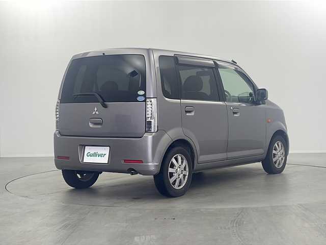 三菱 ｅＫワゴン G 栃木県 2008(平20)年 17.4万km ドーンシルバーメタリック 純正オーディオ/　　CD/MD/AM/FM/ETC/純正13インチAW/純正ドアバイザー/社外フロアマット/電動格納ミラー/取扱説明書