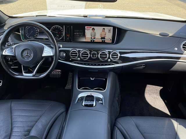 メルセデス・ベンツ Ｓ４００ ハイブリッド エクスクルーシブ AMGライン 新潟県 2016(平28)年 7.4万km ダイヤモンドホワイト レーダーセーフティパッケージ/リアシートコンフォートパッケージ/ラグジュアリーヘッドレスト/Brumesterサウンド/リアエンターテインメントシステム/スライディングルーフ/純正メモリナビ/(AM/FM/CD/DVD/SD/フルセグ/Bluetooth)/全方位モニター/パワーバックドア/アダプティブクルーズコントロール/LEDオートライト/本革シート/全席パワーシート/全席シートヒーター/エアシート/AMG19インチアルミホイール/AMGアルミホイール付夏タイヤ積込/(245/40/R20/4mm)/アンビエントライト/ブラインドスポットモニター/スマートキー/ETC
