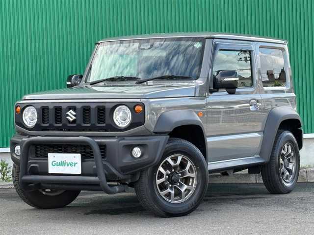 スズキ ジムニー シエラ JC 宮城県 2021(令3)年 2.8万km ミディアムグレー 4WD/純正8型ナビ/【CD・DVD・SD・BT・フルセグTV】/バックカメラ/クルーズコントロール/シートヒーター/社外レーダー/社外ドライブレコーダー/ステアリングスイッチ/社外バンパーガード/背面タイヤ/レーンキープアラート/オートライト/LEDヘッドライト/LEDフォグライト/横滑り防止装置/ウィンカーミラー/スマートキー/ETC