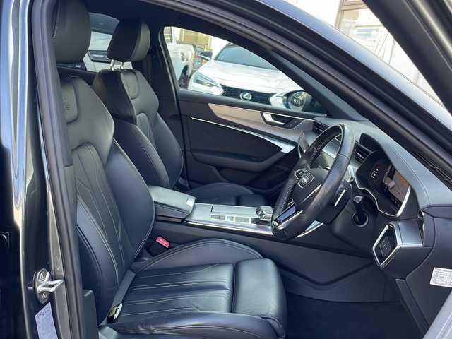 アウディ アウディ Ａ６ アバント 40TDIクワトロ Sライン 福岡県 2021(令3)年 3.3万km グレー Sラインパッケージ/メーカー純正ナビゲーション/アダプティブクルーズコントロール/アラウンドビューモニター/パドルシフト/クリアランスソナー/LEDヘッドライト/ルーフレール/電動リアゲート/黒革シート/前席パワーシート（メモリー付き）/シートヒーター/ステアリングヒーター/ETC/USBポート/電動格納ミラー/プッシュスタート/スマートキー/スペアキー/純正20インチアルミホイール/プリクラッシュセーフティ/レーンキープアシスト/アイドリングストップ/保証書/取扱説明書