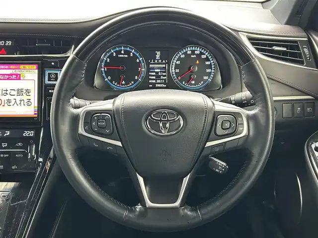 トヨタ ハリアー プレミアム スタイルモーヴ 宮城県 2016(平28)年 4万km ブラック /ワンオーナー//ALPINE9インチメモリナビ//CD/DVD/SD/USB/BT/フルセグテレビ//バックカメラ//ハーフレザーシート//前席パワーシート/シートヒーター//D席シートポジションメモリー//クルーズコントロール//パワーバックドア//レーンディパーチャーアラート//ビルトインETC//スマートキーx2//LEDヘッドライト