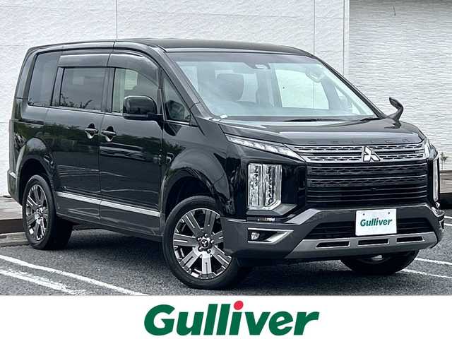 三菱 デリカＤ：５ ジャスパー 千葉県 2021(令3)年 1.7万km エメラルドブラックパール/アイガーグレーメタリック アルパインナビX9NX バックカメラ アルパインフリップダウンモニター 両側電動スライドドア　レーダークルコン パドルシフト レーンアシスト 衝突被害軽減 LEDライト オートライト 18インチAW