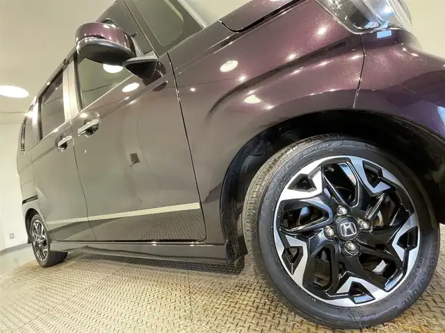 ホンダ Ｎ ＢＯＸ カスタム G L ターボ ホンダセンシング 愛知県 2020(令2)年 5.2万km プレミアムベルベットパープル・パール 純正８インチナビ/両側パワースライドドア/レーダークルーズコントロール/衝突軽減ブレーキ/車線逸脱警報/クリアランスソナー/先行車発進告知/パドルシフト/シートヒーター/ハーフレザーシート/バックカメラ/前後ドライブレコーダー/ビルトインＥＴＣ/アクセサリーソケット/USB入力端子/ISOFIX/純正フロアマット/純正15インチアルミホイール