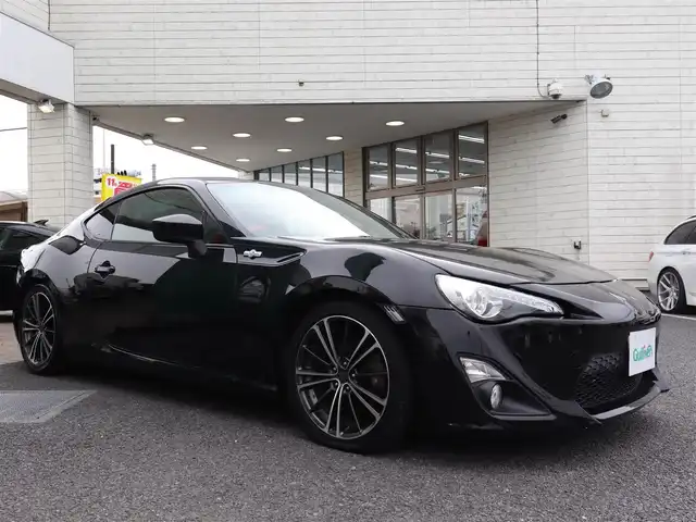 トヨタ ８６ GT 神奈川県 2013(平25)年 5.8万km 黒 ６速マニュアル/社外ボンネット/車高調/ETC/純正ナビ/フルセグTV/社外セキュリティ