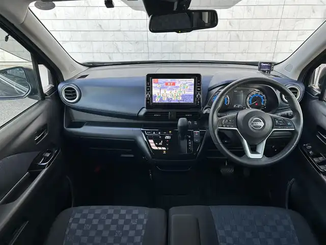 日産 デイズ HWS G ターボ プロパイロットED 埼玉県 2019(令1)年 0.7万km フローズンバニラパール/アッシュブラウンM 純正ナビオーディオ/（AM/FM/CD/DVD/SD/BT/USB）/フルセグTV/テレビキャンセラー/プロパイロット/インテリジェントエマージェンシーブレーキ/LDW/前後ドライブレコーダー/・前方ナビ連動/・後方社外　cellstar CSD-610FHR/ETC2.0/アラウンドビューモニター/バックカメラ/ディスプレイ付きインナーミラー/純正フロアマット/スペアキー/プッシュスタート/前後コーナーセンサー/ドアバイザー/保証書/車両/ナビ取扱説明書