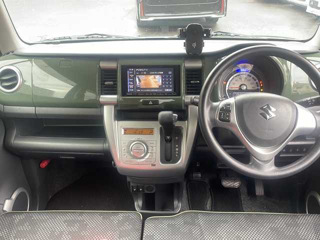 スズキ ハスラー G 宮崎県 2019(平31)年 7.6万km クールカーキPM 純正ナビ Bluetooth フルセグTV CD/DVDチェンジャー USB入力端子 ETC プッシュスタート 前席シートヒータ パワーウィンドウ パワーステアリング 純正マット 純正アルミホイール