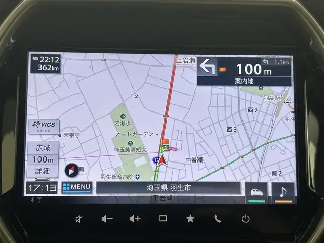 スズキ ハスラー Jスタイル Ⅱ ターボ 埼玉県 2022(令4)年 2万km シフォンアイボリーメタリック/ガンメタリック2トーン 純正ナビ　フルセグ　DVD　BT　全方位カメラ　ETC　ドラレコ　レーダークルーズ　LEDオートライト　シートヒーター　リアスポイラー　ホワイトレタータイヤ　