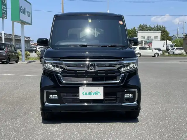 ホンダ Ｎ ＢＯＸ カスタム L 青森県 2023(令5)年 3.2万km クリスタルブラックパール 社外ディスプレイオーディオ/純正エンジンスターター/前後ドライブレコーダー/前席シートヒーター/両側パワースライドドア/コーナーセンサー/キープレーン/衝突被害軽減ブレーキ/オートライト/レーダークルーズコントロール/スタッドレスタイヤ積込（155/65R14)