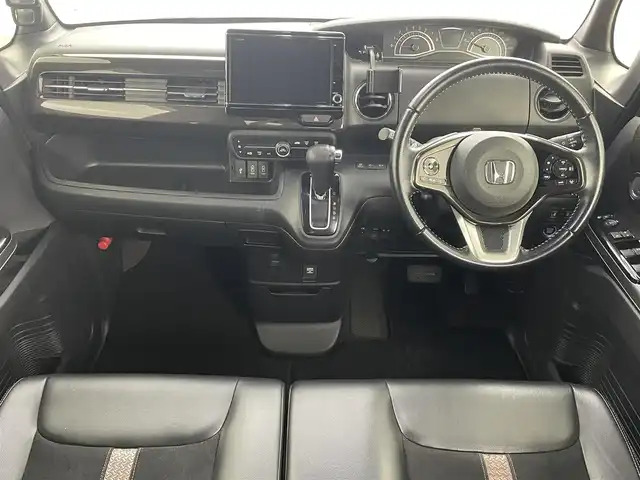 ホンダ Ｎ ＢＯＸ 福島県 2018(平30)年 9.4万km プレミアムベルベットパープル・パール ワンオーナー/ホンダセンシング　/・車線逸脱警報/・レーダークルーズコントロール/・ハンドルアシスト/・CMBS/・コーナーセンサー/純正ナビゲーション/【AM/FM/DVD/CD/Bluetooth/フルセグ】　/型番:VXU-185NBI/バックカメラ　/両側パワースライドドア　/純正ドライブレコーダー　/純正ビルトインＥＴＣ　/ハーフレザーシート/シーケンシャルウィンカー　/プッシュスタート/・スマートキー/ステアリングスイッチ/・チルトステアリング/・革巻きステアリング/純正フロアマット/ドアバイザー