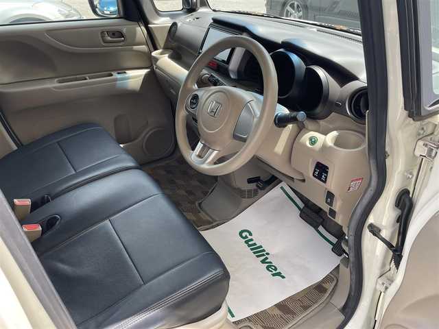 ホンダ Ｎ ＢＯＸ ＋ G Lパッケージ 和歌山県 2013(平25)年 5.5万km プレミアムホワイトパール 社外ナビ(KENWOOD)/＜ipod/USB/SD/ワンセグTV/FM/AM/Bluetooth＞/社外アルミホイール/横滑り防止装置/バックカメラ/両側パワースライドドア/サイドビューサポートミラー/取扱説明書/保証書