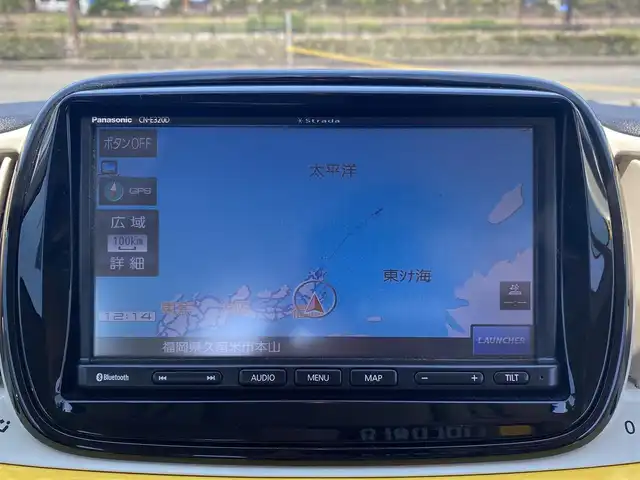 フィアット ５００ ミモザ 福岡県 2020(令2)年 3.6万km ジアッロ・ジネストラ ・クルーズコントロール/・社外SDナビ/USB/Bluetooth/CD/DVD/・バックカメラ/・社外前後ドライブレコーダー/・ワンセグ/・社外ETC/・社外14AW/・リモコンキー/・シートリフター