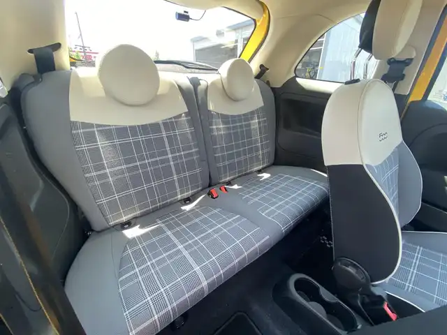 フィアット ５００ ミモザ 福岡県 2020(令2)年 3.6万km ジアッロ・ジネストラ ・クルーズコントロール/・社外SDナビ/USB/Bluetooth/CD/DVD/・バックカメラ/・社外前後ドライブレコーダー/・ワンセグ/・社外ETC/・社外14AW/・リモコンキー/・シートリフター