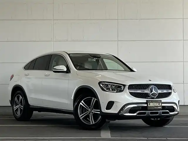 メルセデス・ベンツ ＧＬＣ２２０ d 4マチック クーペ 山形県 2020(令2)年 5.7万km ダイヤモンドホワイト レザーエクスクルーシブパッケージ/・本革シート【シルクベージュ】/・シートベンチレーター/・ヘッドアップディスプレイ/・Burmesterサラウンドシステム/・12.3コックピットディスプレイ/360°カメラ/フルセグTV/パワーバックドア/パドルシフト/アダプティブクルーズコントロール/レーンキープアシスト
