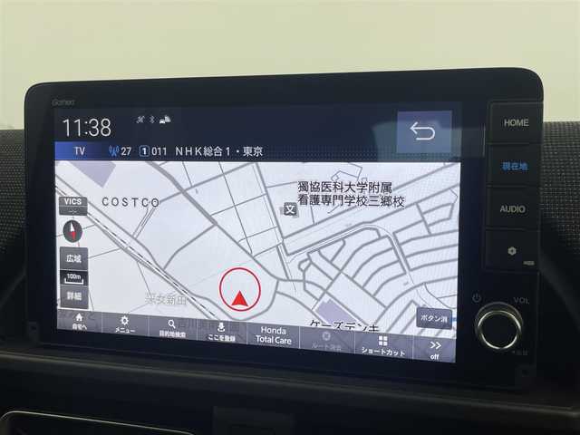 ホンダ フリード ハイブリット e:HEV AIR EX 埼玉県 2025(令7)年 0.1千km プラチナホワイトパール 登録済未使用車　純正９インチナビ　バックカメラ　ＢＳＭ　ホンダセンシング　アダクティブクルーズコントロール　シートヒーター　純正アルミホイール　オートハイビーム　ＬＥＤヘッドライト　地デジＴＶ