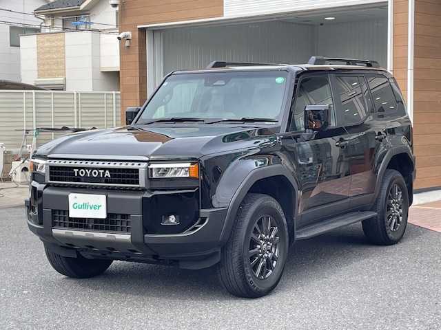 トヨタ ランドクルーザー ２５０ VX 埼玉県 2024(令6)年 0.2万km ブラック 純正ナビ/全周囲カメラ/サンルーフ/デジタルインナーミラー/7人乗り/ハンドルヒーター/ビルトインETC2.0