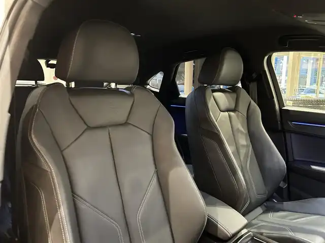 アウディ Ｑ３ 35TDIクワトロ Sライン 道央・札幌 2021(令3)年 2.8万km グレイシアホワイトメタリック ベーシックパッケージ/　・シートヒーター/　・電動フロントシート/　・ランバーサポート/　・アウディホールドアシスト/　・オートマチックテールゲート/アシスタンスパッケージ/　・ACC/　・エマージェンシーアシスト/　・サイドアシスト/　・リアクロストラフィックアシスト/プラスパッケージ/　・パーシャルレザー/　・マルチカラーアンビエントライティング/　・リヤシートUSB/テクノロジーパッケージ/　・スマートフォンインターフェース/　・ワイヤレスチャージング/TVチューナー/純正メモリナビ/USB/Bluetooth/360°カメラ/バーチャルコックピット/LEDヘッドライト