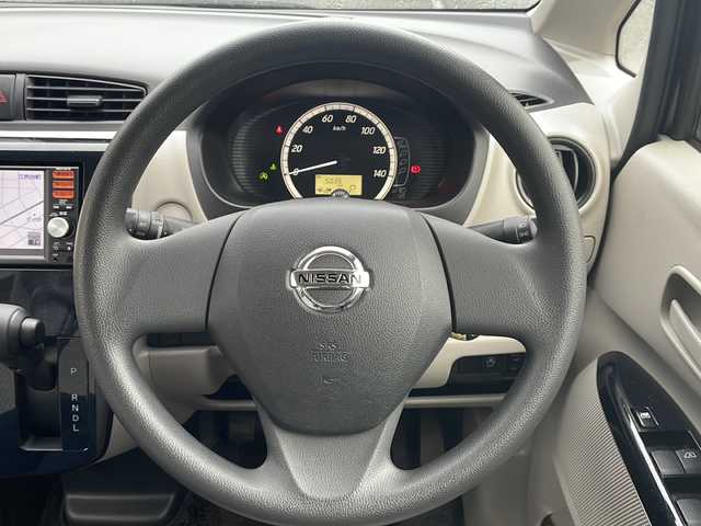 日産 デイズ S 静岡県 2015(平27)年 8万km モカブラウンP ワンオーナー/4WD/純正メモリナビ/フルセグTV/CD/SD/USB/アイドリングストップ/キーレス/運転席シートヒーター/取扱説明書