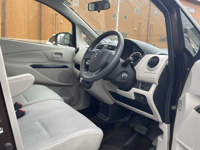 日産 デイズ S 静岡県 2015(平27)年 8万km モカブラウンP ワンオーナー/4WD/純正メモリナビ/フルセグTV/CD/SD/USB/アイドリングストップ/キーレス/運転席シートヒーター/取扱説明書