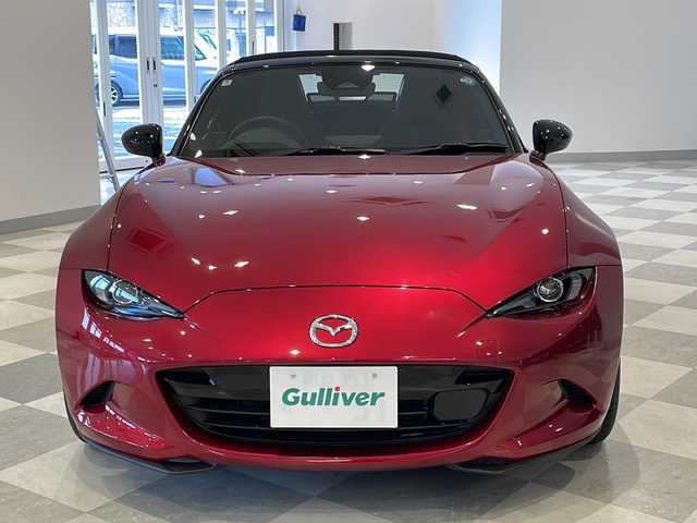マツダ ロードスター RS 福井県 2024(令6)年 1万km ソウルレッドクリスタルM 純正8.8インチディスプレイオーディオ/フルセグTV/BT/USB/バックカメラ/BOSEサウンドシステム/i-ACTIVSENSE/・レーダークルーズコントロール/・ブラインドスポットモニタリング/・車線逸脱警報システム/・後側方接近車両検知/・スマートブレーキサポート/・交通標識認識システム/・ハイビームコントロールシステム/ハーフレザーシート/シートヒーター/オートライト/LEDヘッドライト/純正16インチアルミホイール/プッシュスタート/スマートキー